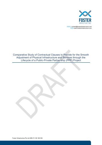 Comparative Study of Contractual Clauses to Provide for the Smooth ...