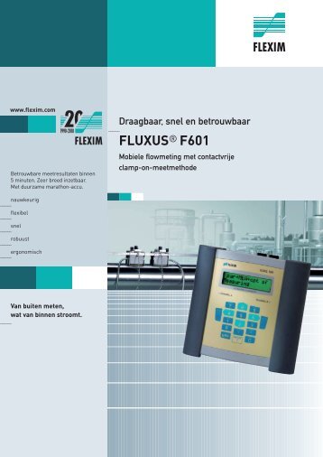 FLUXUS® F601 - Flexim