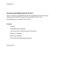 JÃ¤mstÃ¤lldhetsplan 2012-2014 med bilaga [pdf]