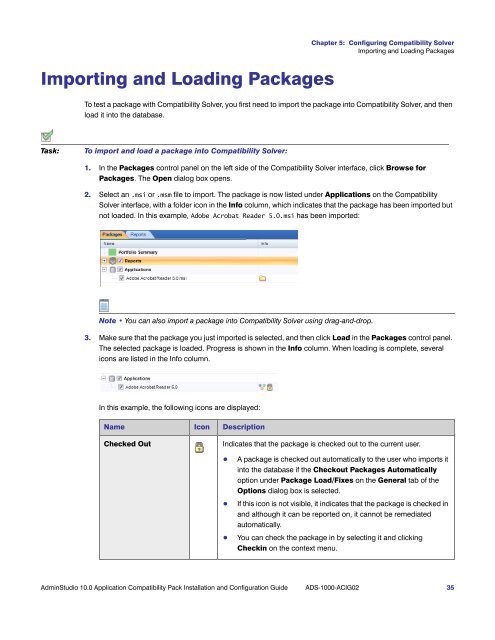 AdminStudio 10.0 Application Compatibility Pack Installation and ...