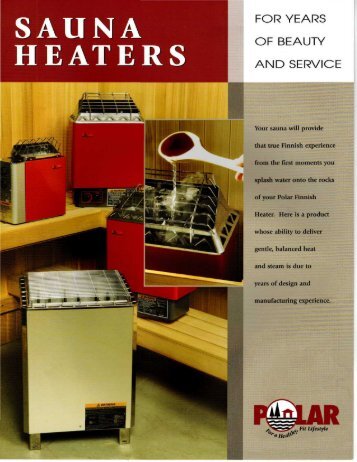 SAUNA HEATERS - Superior Sauna & Steam