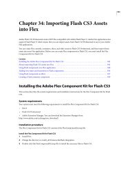 Chapter 34: Importing Flash CS3 Assets into Flex - Adobe Blogs