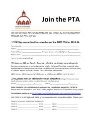 PTA membership Form 2013-14 (pdf) - Capitol Hill Cluster School