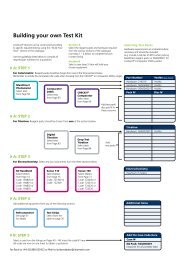 Building your own Test Kit - Lovibond