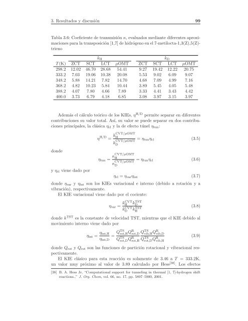 a variacional del estado de transición a la - Páxinas persoais - USC ...