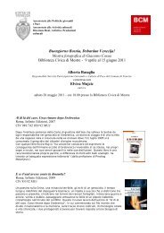 Bibliografia Buongiorno Bosnia (File PDF 397 KB) - SBU - Comune ...