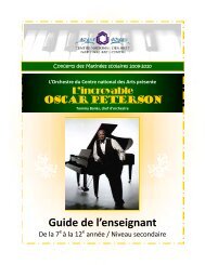 L'incroyable Oscar Peterson - ArtsAlive.ca