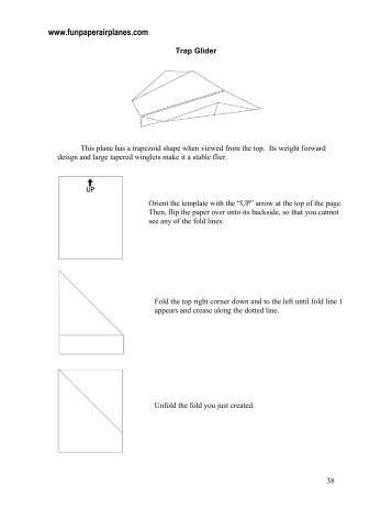 Trap Glider sample.pdf - Fun Paper Airplanes