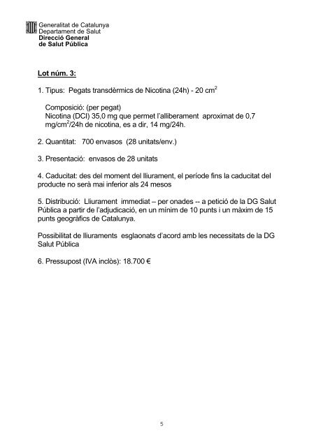 Plantilla carta - Generalitat de Catalunya