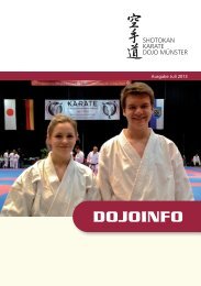 VORLAGE Dojoinfo 2013_06 eoe.indd - Shotokan Karate Dojo ...