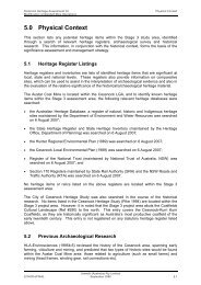 Appendix 7 - Historical Heritage Part C - AUSTAR COAL MINE ...