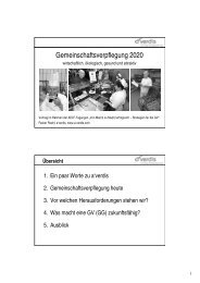 Gemeinschaftsverpflegung 2020 - Bayern