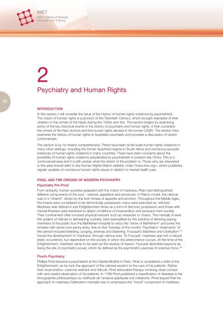 An Overview of Psychiatric Ethics