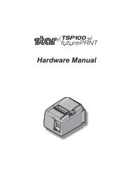 Hardware Manual TSP100 - STAR-ASIA TECHNOLOGY LTD.