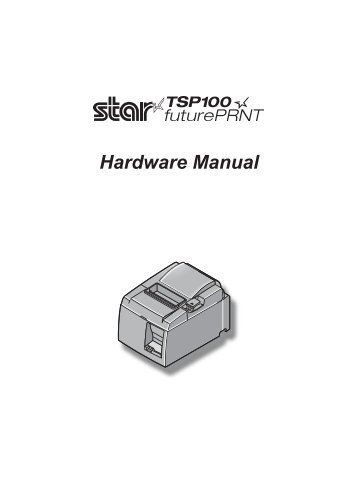 Hardware Manual TSP100 - STAR-ASIA TECHNOLOGY LTD.