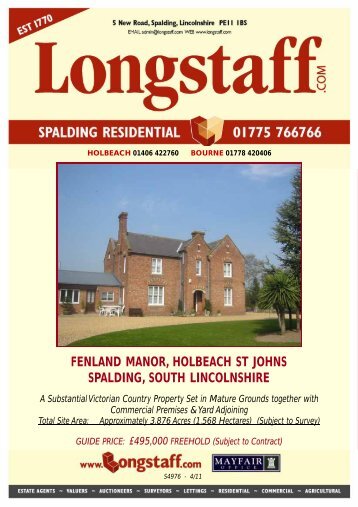 fenland manor, holbeach st johns spalding, south ... - Longstaff