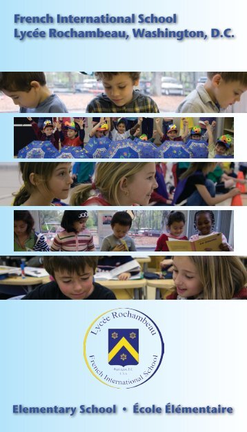 The brochure - Lycée Rochambeau