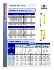 ESLINGAS SINTETICAS - Gecom Ltda.