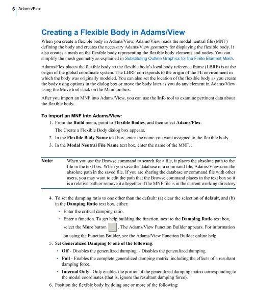 Building Flex Body Models - Kxcad.net