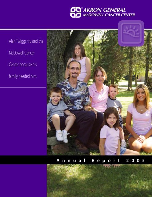 Alan Twiggs trusted the McDowell Cancer Center because his family ...