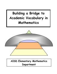 Building a Bridge to Academic Vocabulary in Mathematics