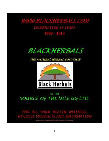 Health - Blackherbals.com