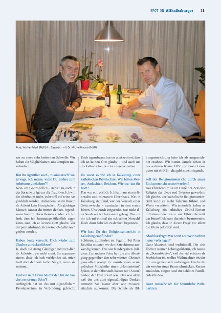 Ausgabe 3-2013/2014 - Altkalksburger Vereinigung