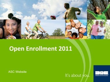 Open Enrollment 2011 - Delaware North