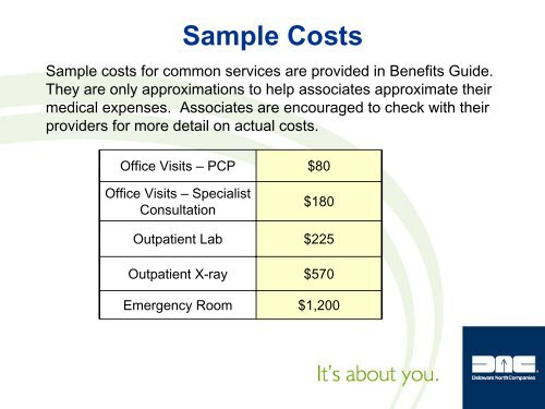 Open Enrollment 2011 - Delaware North