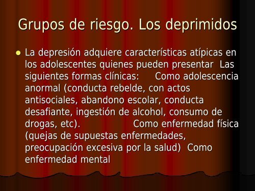 EvaluaciÃƒÂ³n del riesgo suicida