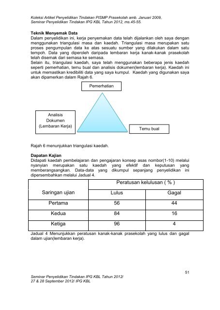 Teknik Nyanyian dalam Mengenal, Menulis dan Mengira Nombor ...