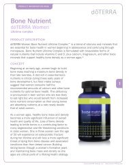 DÅterra Women Bone Nutrient Lifetime Complex Product