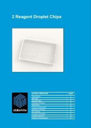 datasheet - Dolomite Microfluidics