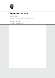 Dokument nr. 15:4 (2009-2010). - Stortinget