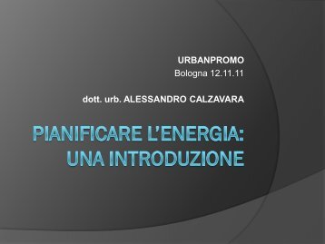 Dott. urbanista Alessandro Calzavara, Presidente ASSURB