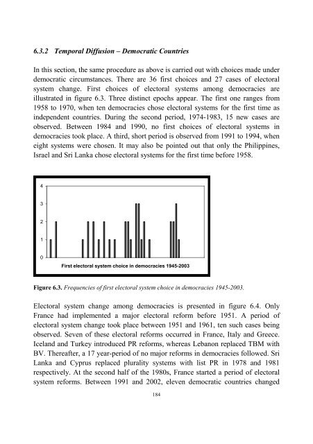 Contextual Determinants of Electoral System Choice - Ãbo Akademi