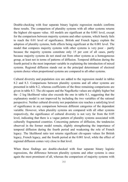 Contextual Determinants of Electoral System Choice - Ãbo Akademi