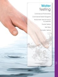 Water Testing - Pierce Pool Supplies