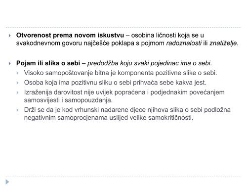 Osobine darovite djece