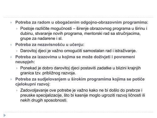 Osobine darovite djece