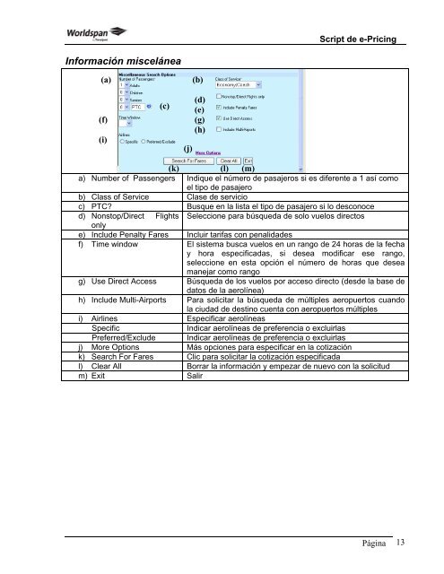 Paso 1: Inicio de Cotizacin del PNR - Global Learning Center