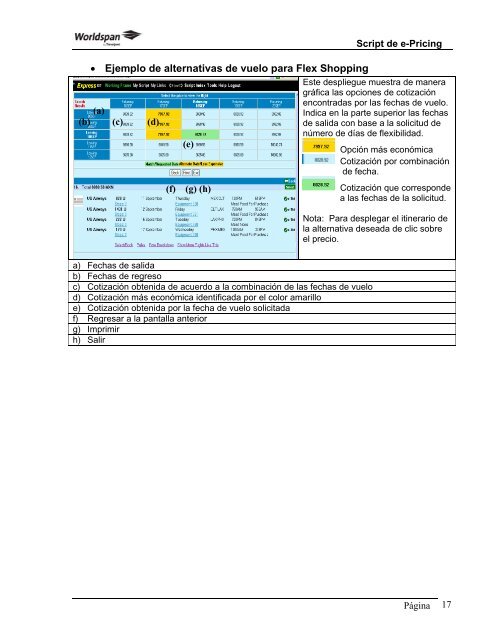 Paso 1: Inicio de Cotizacin del PNR - Global Learning Center