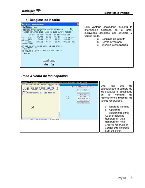 Paso 1: Inicio de Cotizacin del PNR - Global Learning Center