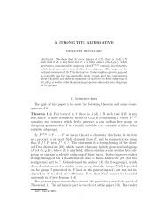 A STRONG TITS ALTERNATIVE 1. Introduction The goal of this ...