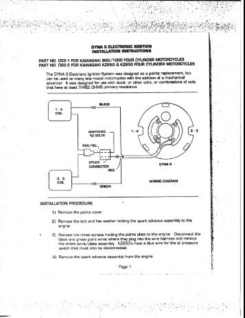 Dyna iii electronic ignition installation instructions bmw #3