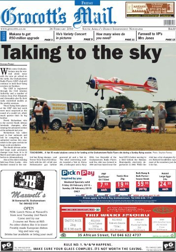Front Page.indd - Grocott's Mail