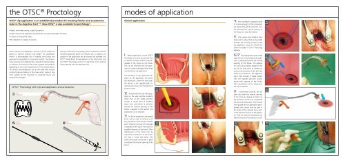 clinical bulletin otsc proctology - Ovesco Endoscopy AG