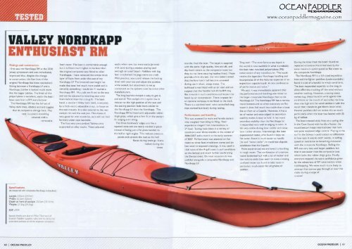 Ocean Kayak Nordkapp Sea kayak 