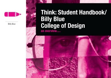 Think: Student Handbook/ Billy Blue College of Design