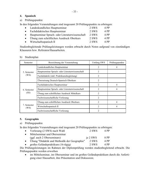 Studienplan - Institut fÃ¼r PÃ¤dagogik - Christian-Albrechts-UniversitÃ¤t ...